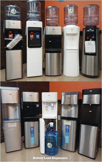 Pure fluoride free water refills at Blue Jug Waco Texas